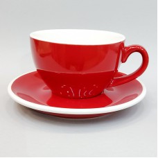 #EG220-R; Coffee cup + saucer 220ml #E /..