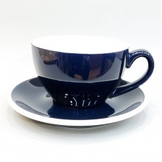 #EG300-DB; Coffee cup + saucer 300ml #E ..