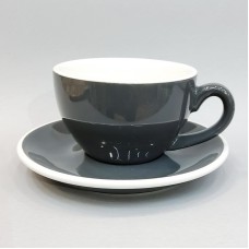 #EG300-DG; Coffee cup + saucer 300ml #E ..