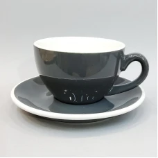 #EG300-DG; Coffee cup + saucer 300ml #E ..