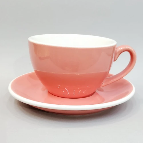 #EG300-PK; Coffee cup + saucer 300ml #E /PK