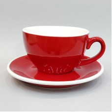 #EG300-R; Coffee cup + saucer 300ml #E /..