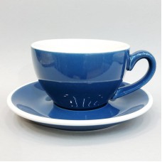 #EG300-WB; Coffee cup + saucer 300ml #E ..