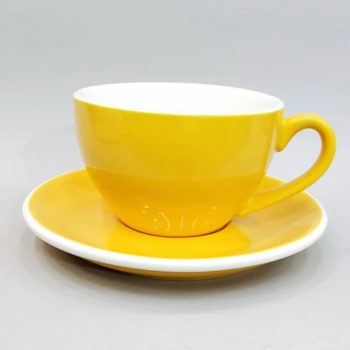 #EG300-Y; Coffee cup + saucer 300ml #E /Y