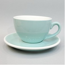 #EG350-LBL; Ceramic cup + saucer 350ml #..