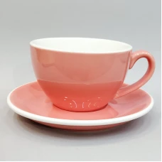 #EG350-PK; Coffee cup + saucer 350ml #E ..