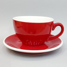 #EG350-R; Coffee cup + saucer 350ml #E /..