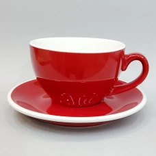 #EG350-R; Coffee cup + saucer 350ml #E /..