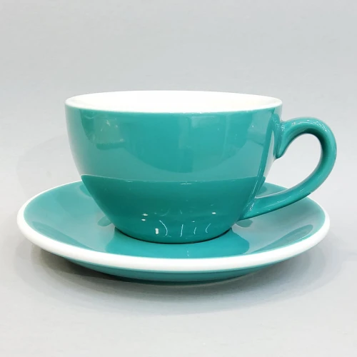 #EG350-TBL; Coffee cup + saucer 350ml #E /TBL