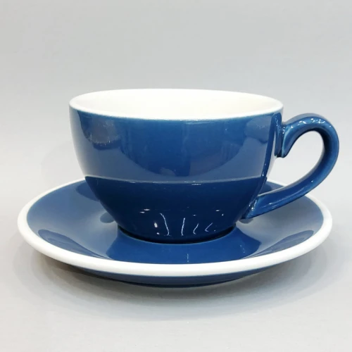 #EG350-WB; Coffee cup + saucer 350ml #E /WB