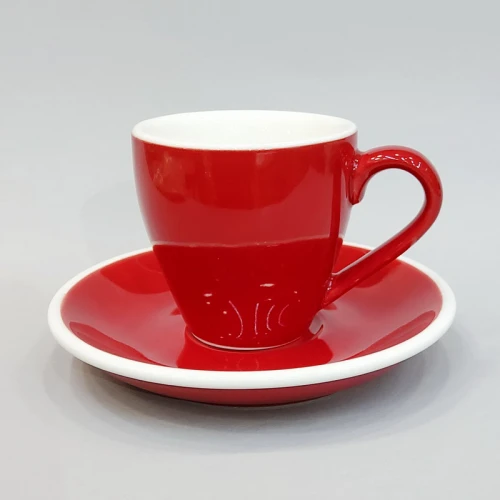 #EG80-R;  Coffee cup + saucer 80ml #E /R