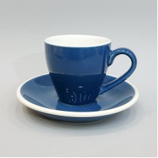 #EG80-WB; Coffee cup + saucer 80ml #E /W..