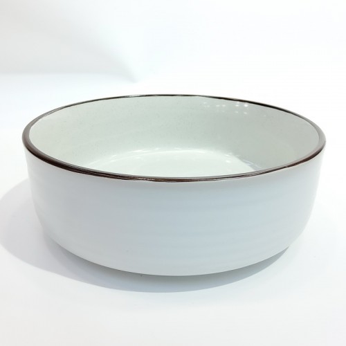 #F776-347WT; Ceramic bowl 8.5" WT #F776