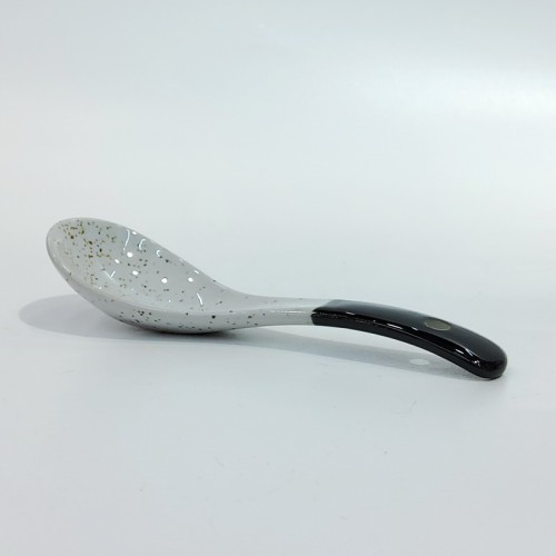 #F776-351;  Ceramic spoon 14cm 