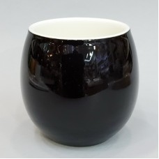 #G160-BK; Ceramic cup 160ml - BK..