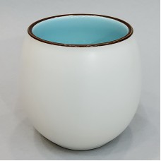 #G160-BW; Ceramic cup 160ml - BW..