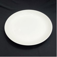 #GP10;  Ceramic white deep plate 10 inch..