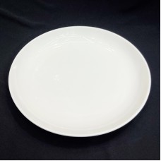 #GP14;  Ceramic white deep plate 14 inch..