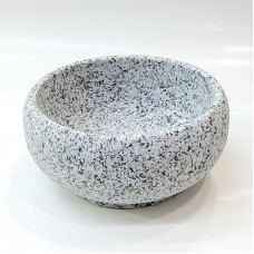 #GW1406; Stone bowl 14x6cm ..