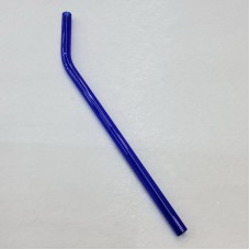 #GWXG8-BL;  Glass straw bent 19.5cm BL..