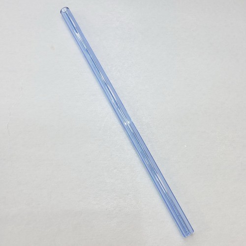 #GZXG8-LBL;  Glass straw straight 19.cm LBL