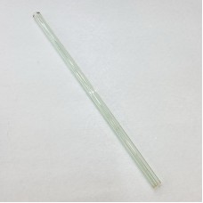 #GZXG8-LGN;  Glass straw straight 19.5cm..