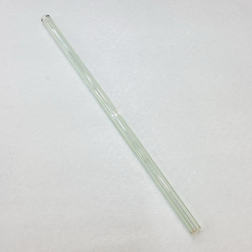 #GZXG8-LGN;  Glass straw straight 19.5cm LGN