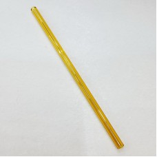 #GZXG8-LY;  Glass straw straight 19.5cm ..