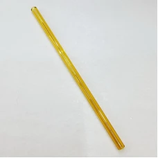 #GZXG8-LY;  Glass straw straight 19.5cm ..