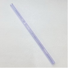 #GZXG8-PL;  Glass straw straight1 19.5cm..