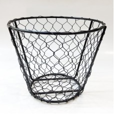 #HC17814;  Metal Oval Basket Round #1781..