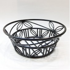 #HC20376;  Metal basket oval-leaf #20376..