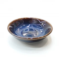 #HN0443; Ceramic sauce dish 3"..