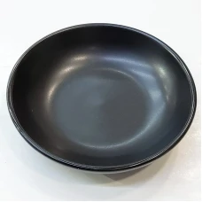 #HN2812-BK;  Ceramic sauce dish 3.5"..