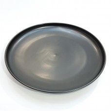 #HN8776-BK; Ceramic 10.5" plate - B..