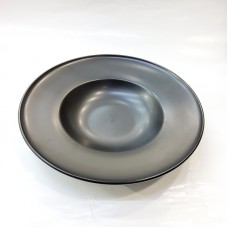 #HN8806-BK; Ceramic pasta plate 25cm - B..