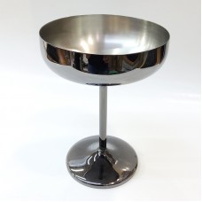 #JDM034S-BK; S/S wine martini glass 300m..