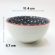 #JT6957-YL;  Ceramic bowl 4.5 inch #YL