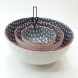 #JT6957-YL;  Ceramic bowl 4.5 inch #YL