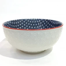 #JT7015-YL;  Ceramic bowl 8 inch #YL..