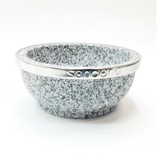 #JW1607; Stone bowl 16cm ..