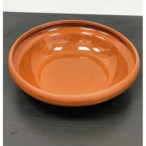 #JX18CU090;  Terra-cotta salad bowl 7.5