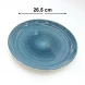 #KA0434; Ceramic 10.5" dinner plate #ST 