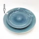 #KA0434; Ceramic 10.5" dinner plate #ST 