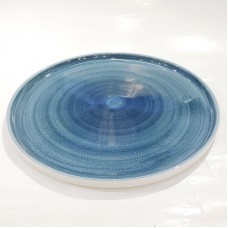 #KA0472; Ceramic 11"  dinner plate ..