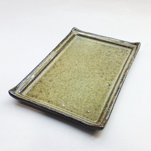 #KA4845; Ceramic square plate 8" #ST