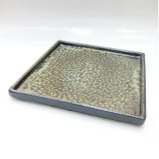 #KA4869; Ceramic square plate 8" #S..