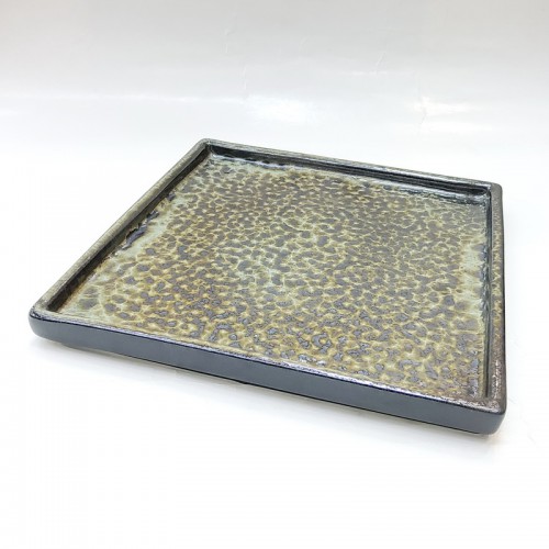 #KA4869; Ceramic square plate 8" #ST