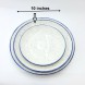 #KH6818-P; Ceramic 10.5" round plate #KHP