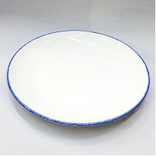 #KH6825; Ceramic 12" round plate #K..